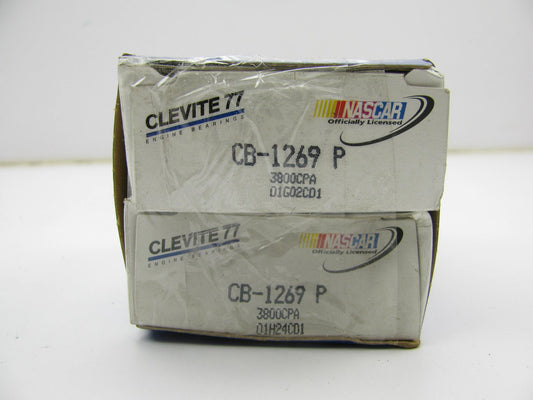 (4) Clevite 77 CB-1269P Connecting Rod Bearings For 1981-1995 Chrysler 2.2L 2.5L