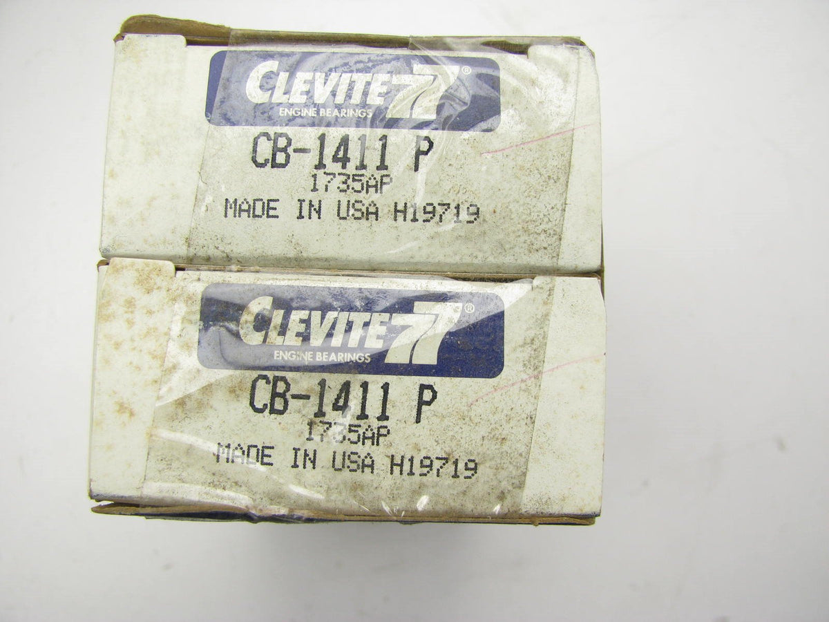 (6) Clevite 77 CB1411P Connecting Rod Bearings STD For 1987-1995 Mitsubishi 3.0L
