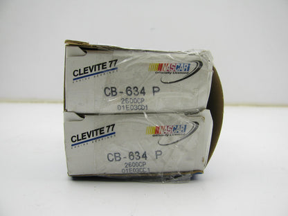 (4) Clevite 77 CB-634P Connecting Rod Bearings - Standard