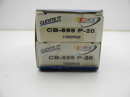 (6) Clevite CB-699P-20 Connecting Rod Bearings - .030'' 1965-1996 Ford 240 300-L6