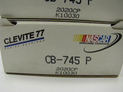 (4) Clevite CB745P Connecting Rod Bearings STD 55-67 Chevy 283 327 SMALL JOURNAL