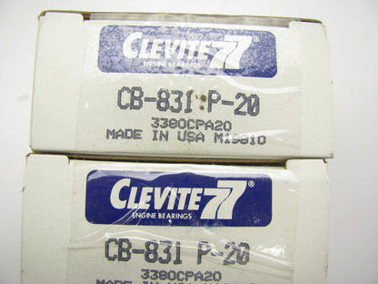 (4) Clevite 77 CB-831P-20 Connecting Rod Bearings .020'' 1969-1997 Ford 351W 5.8L
