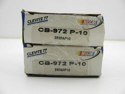 (4) Clevite CB-972P Connecting Rod Bearings .010'' For CAT 1145 1150 3208