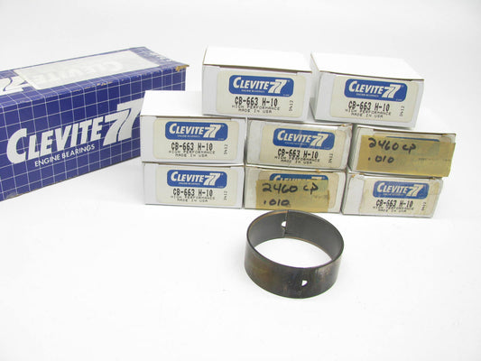 Clevite CB663H10 SBC Chevy 305 350 383 400 H-Series Rod Bearing Set 0.010'' Size