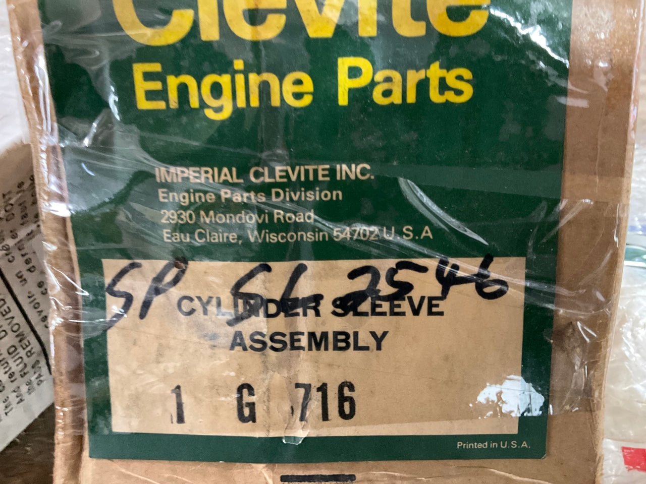 Clevite 77 G716 Engine Piston & Cylinder Kit STD For John Deere 4241, 6362 Gas