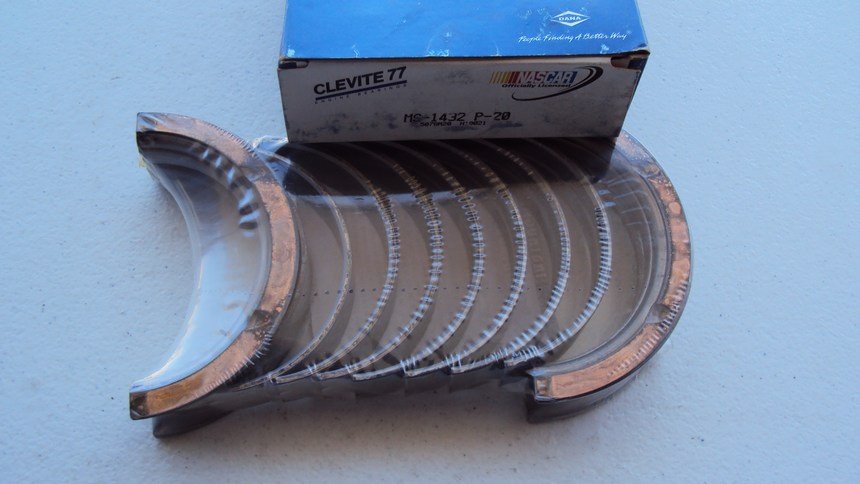 Clevite 77 MS1432P20 Engine Main Bearings .020'' 1977-1991 Ford 351W 351M 400