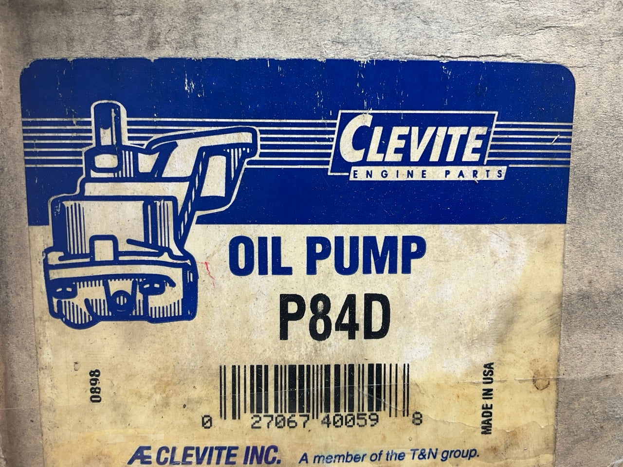 Clevite 77 P84D Engine Oil Pump For 1975-1996 Ford 370 429 460-V8