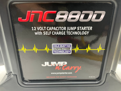 W/O 12V CHARGER Clore Jump-N-Carry JNC8800 12V 800 Amp Battery Jump Starter Box