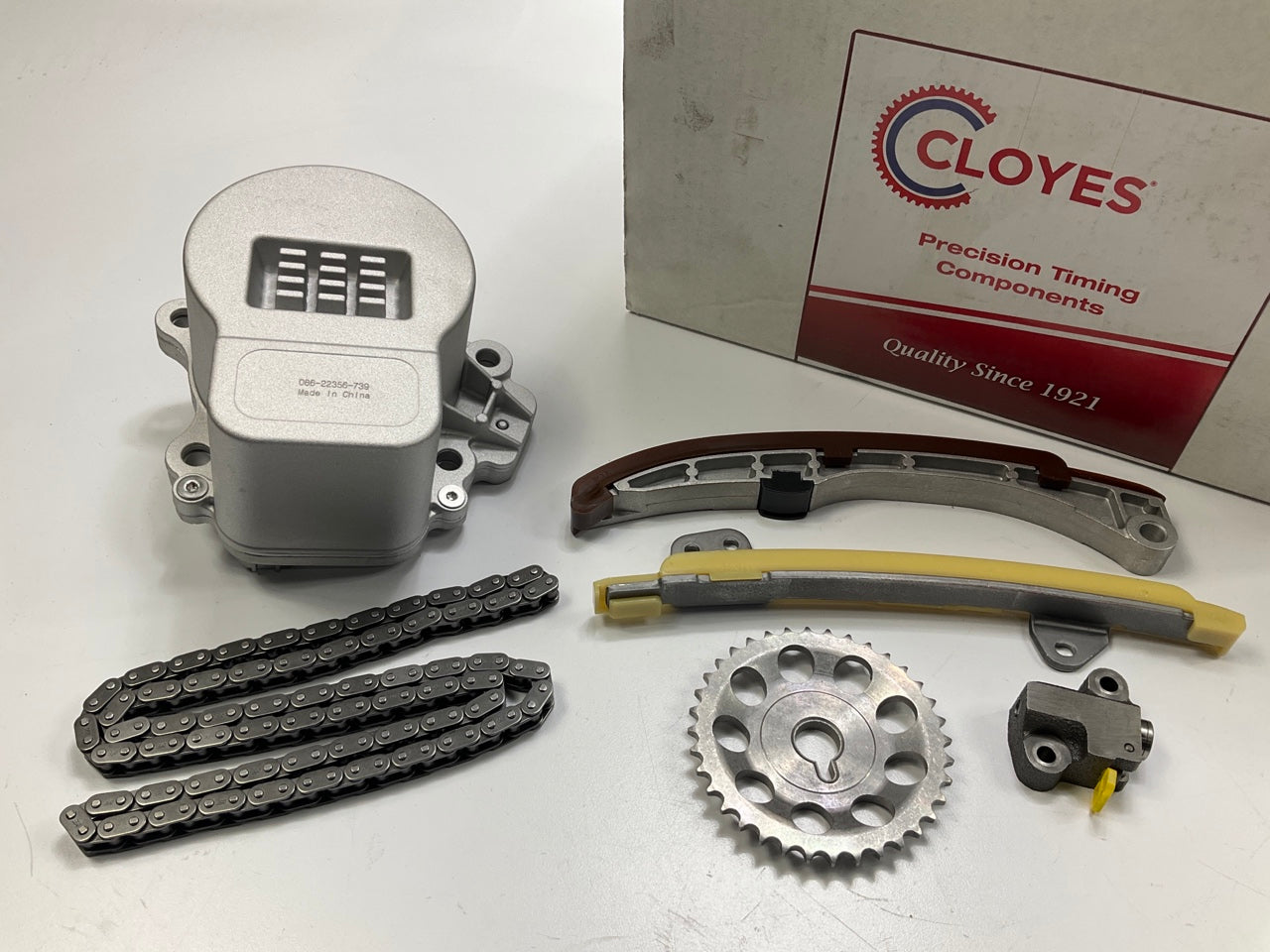 Cloyes 9-4214SAWP Engine Timing Chain Kit With Water Pump 12-19 Toyota Prius
