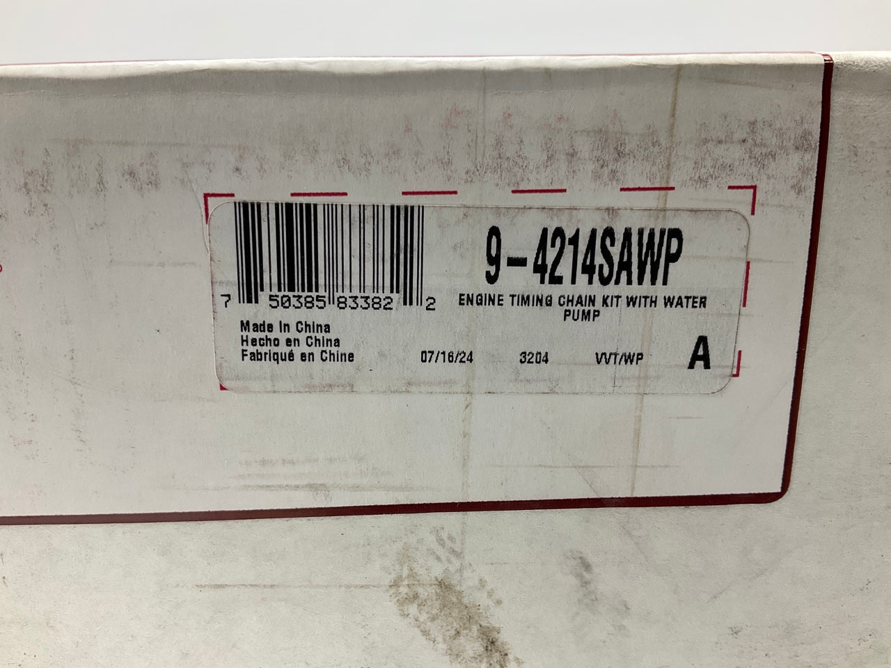 Cloyes 9-4214SAWP Engine Timing Chain Kit With Water Pump 12-19 Toyota Prius