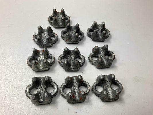 (10) CM M246 1/4'' Steel Cable Wire Rope Clip Clamp