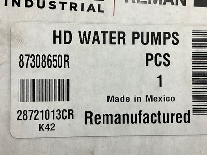Reman OEM Water Pump For Case IH 2366 2377 2388 Ford TG215 245 275 TJ325