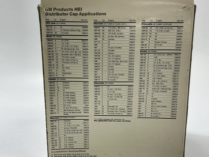 Cobra GM212 Ignition Distributor Cap