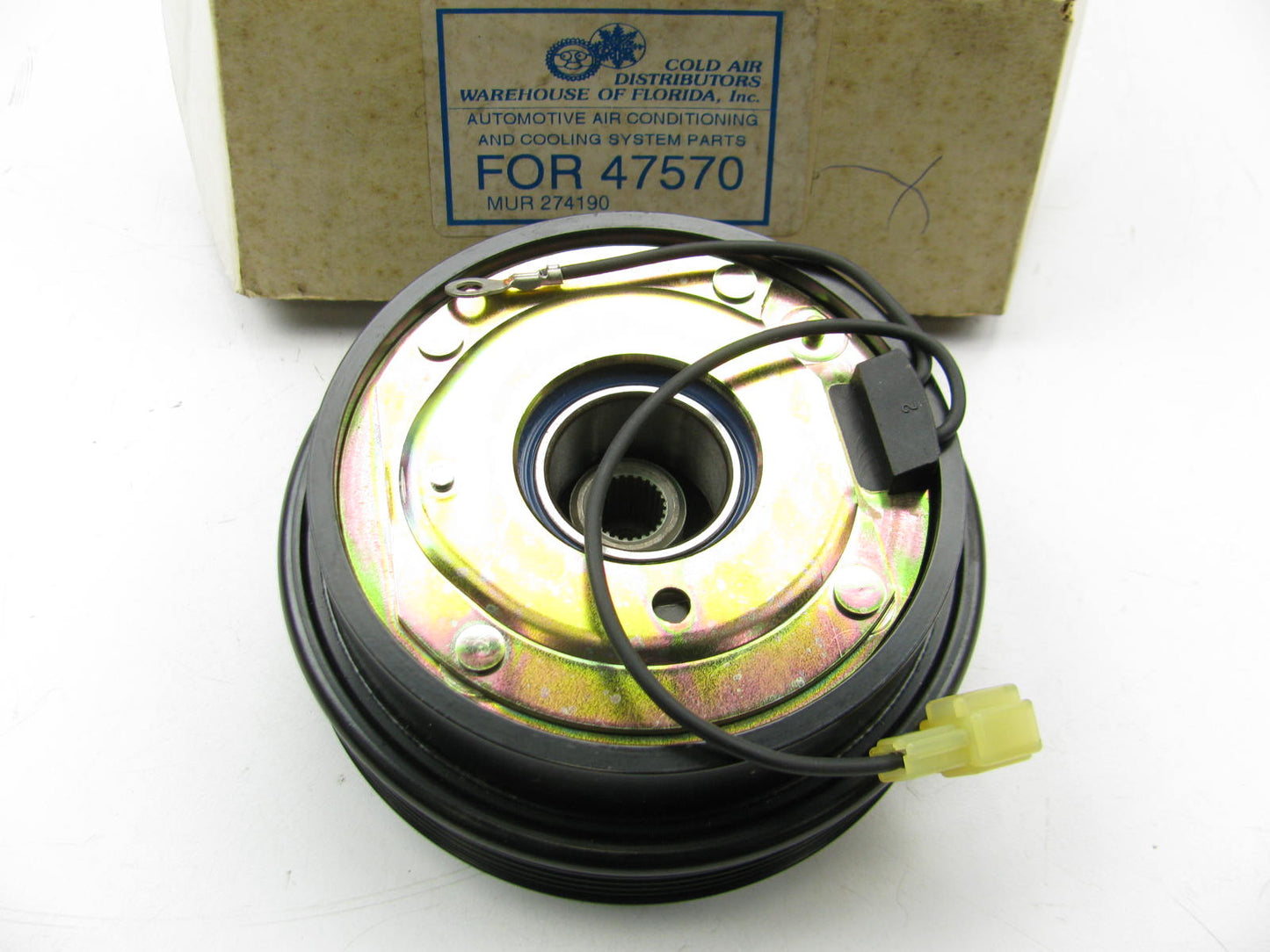 Cold Air Distributors 47570 A/C Compressor Clutch For 10PA17C TV12 10PA17VC