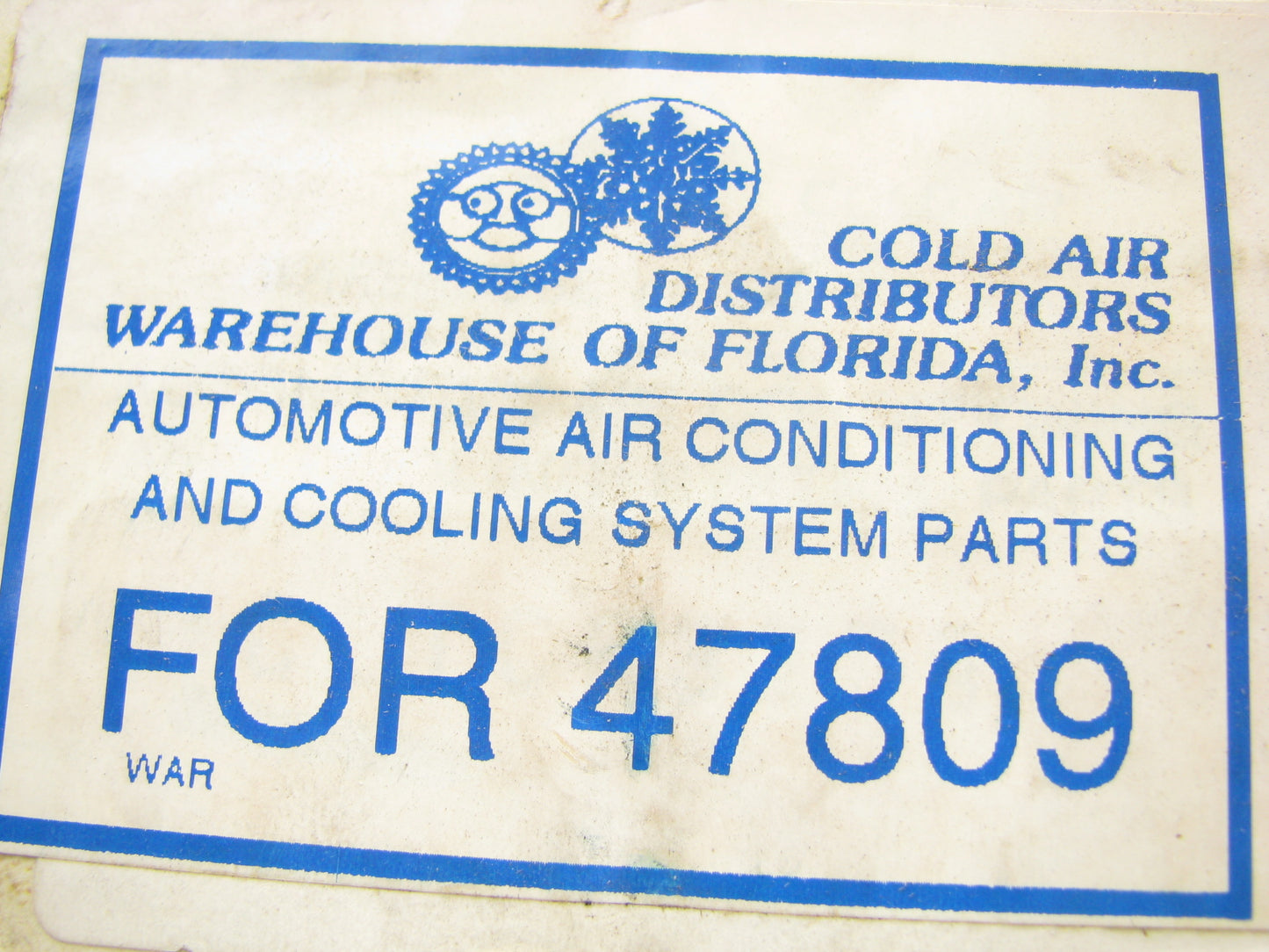 Cold Air Distributors 47809 A/C Compressor Clutch