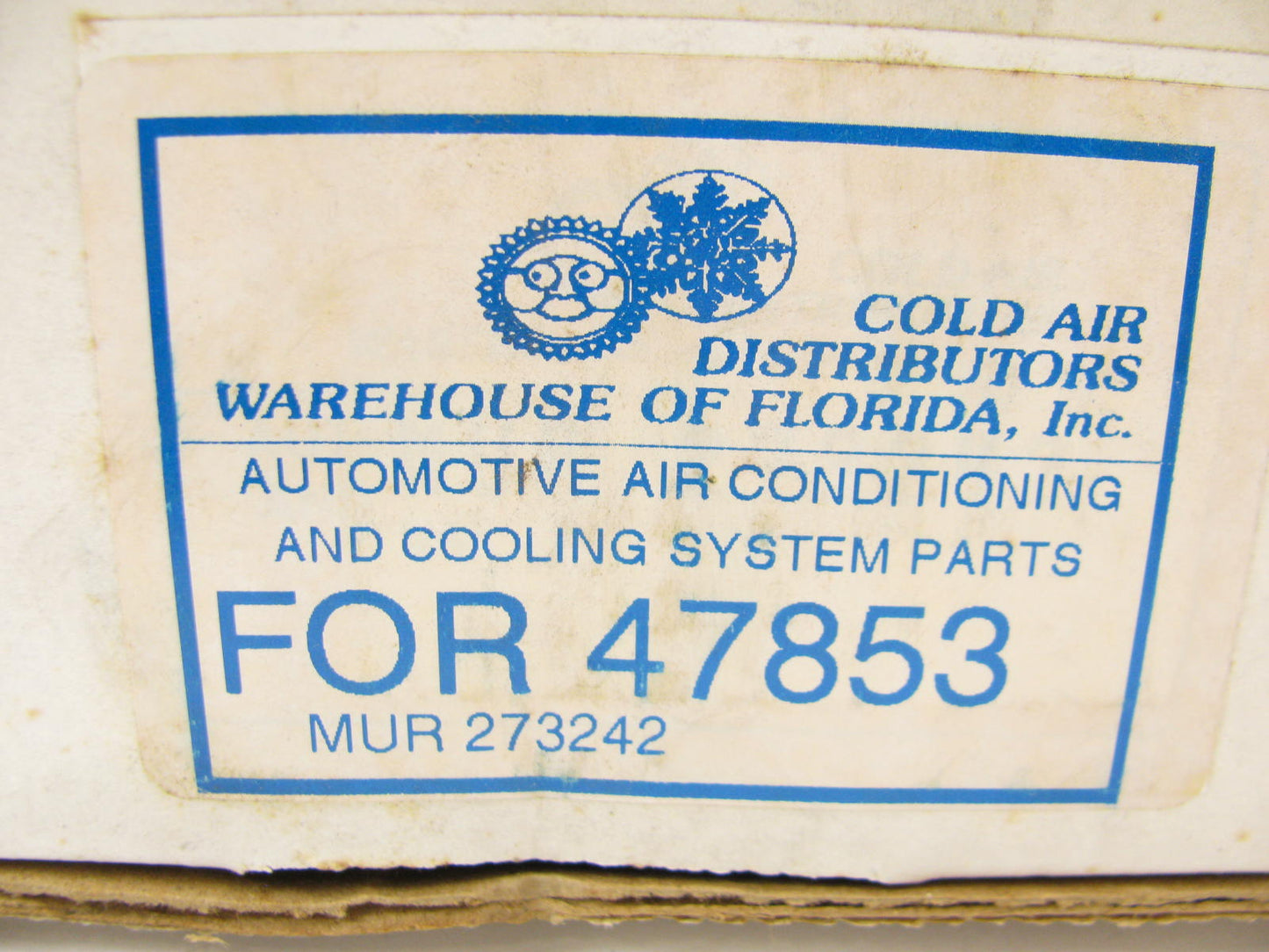 Cold Air Distributors 47853 A/C Compressor Clutch Assembly For 6P148C 10P15C