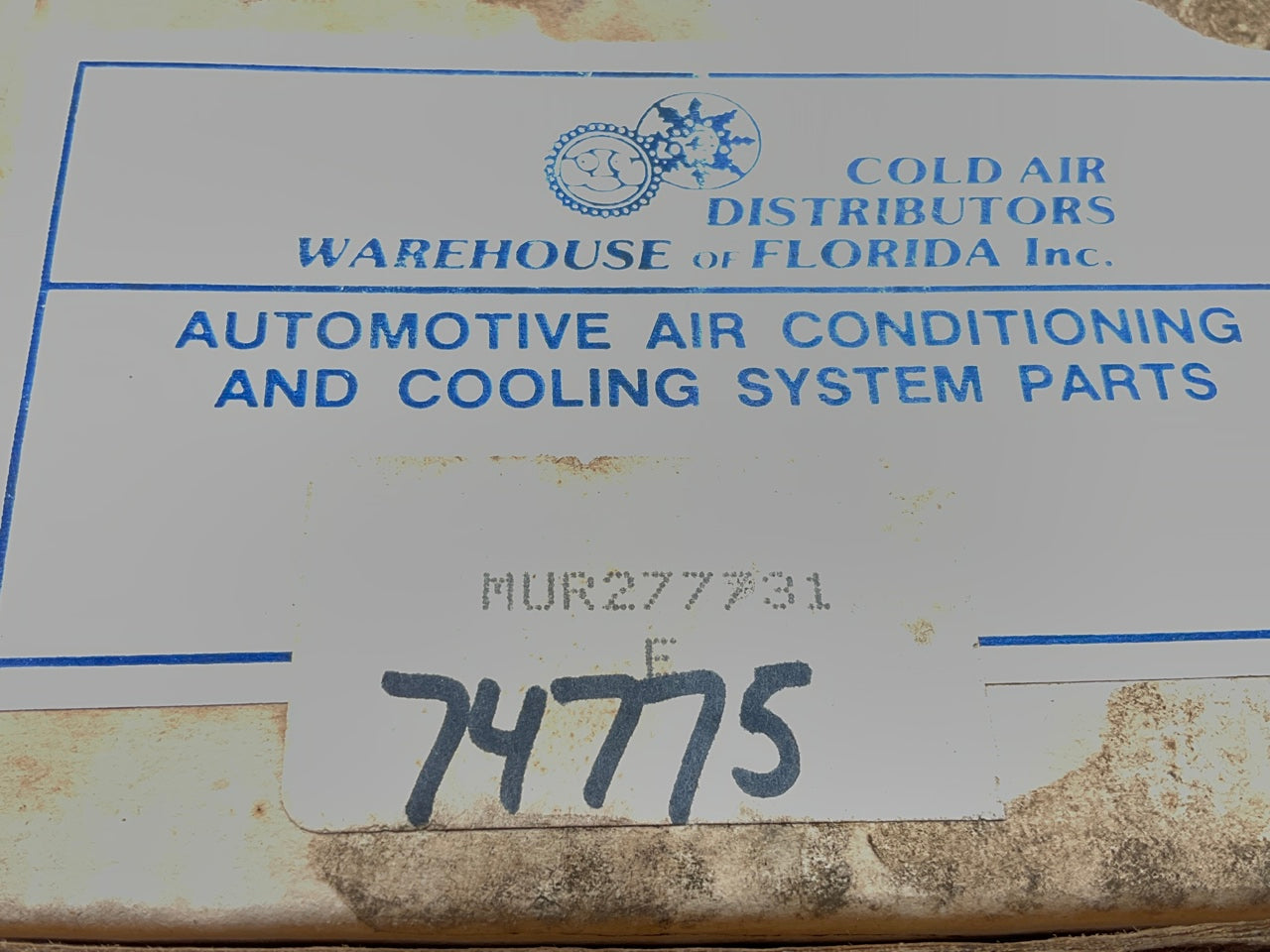 Cold Air Distributors 74775 HVAC Heater Valve