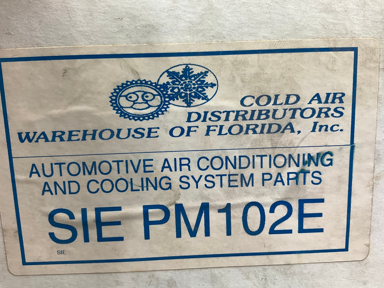 Cold Air Distributors PM102E HVAC Blower Motor