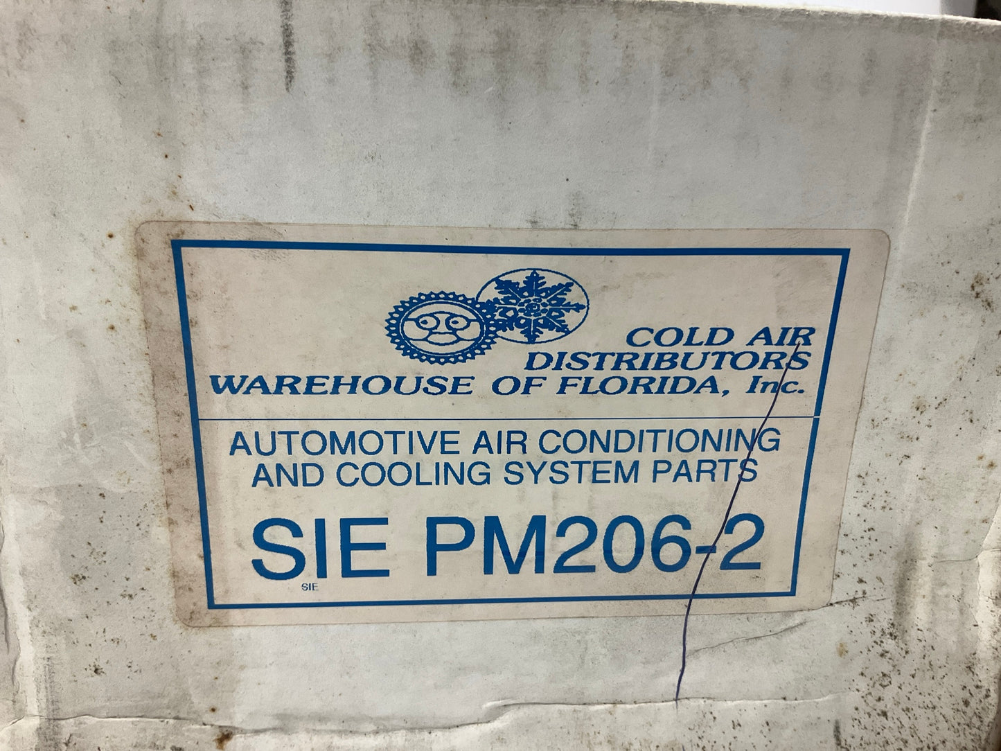 Cold Air Distributors PM206-2 HVAC Blower Motor With Wheel