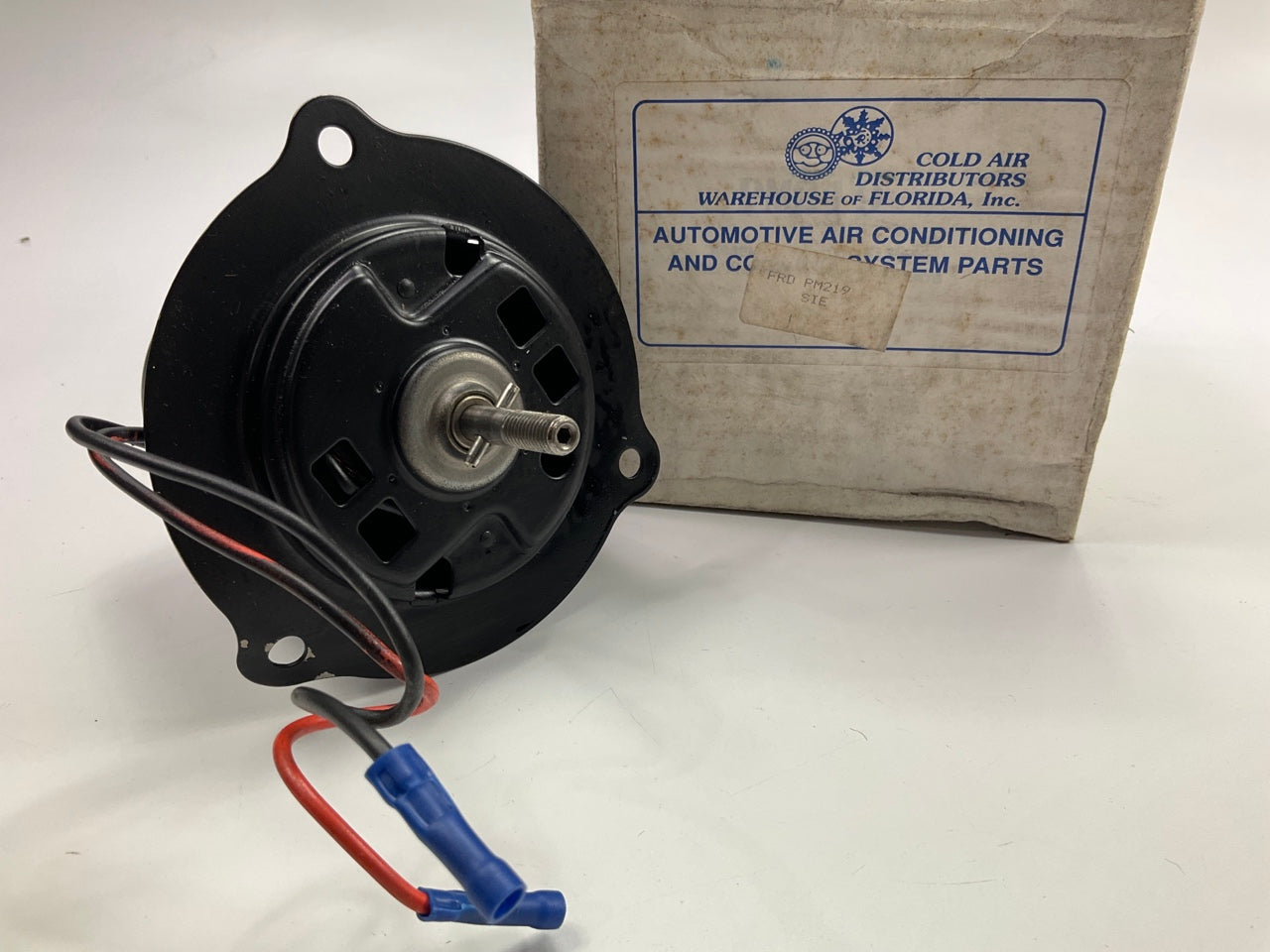 Cold Air Distributors PM219 Radiator Fan Motor For 1981-1982 Ford Escort