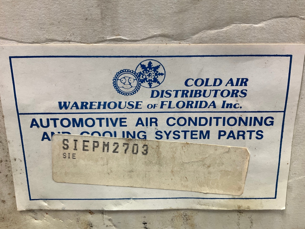 Cold Air Distributors PM2703 HVAC Blower Motor
