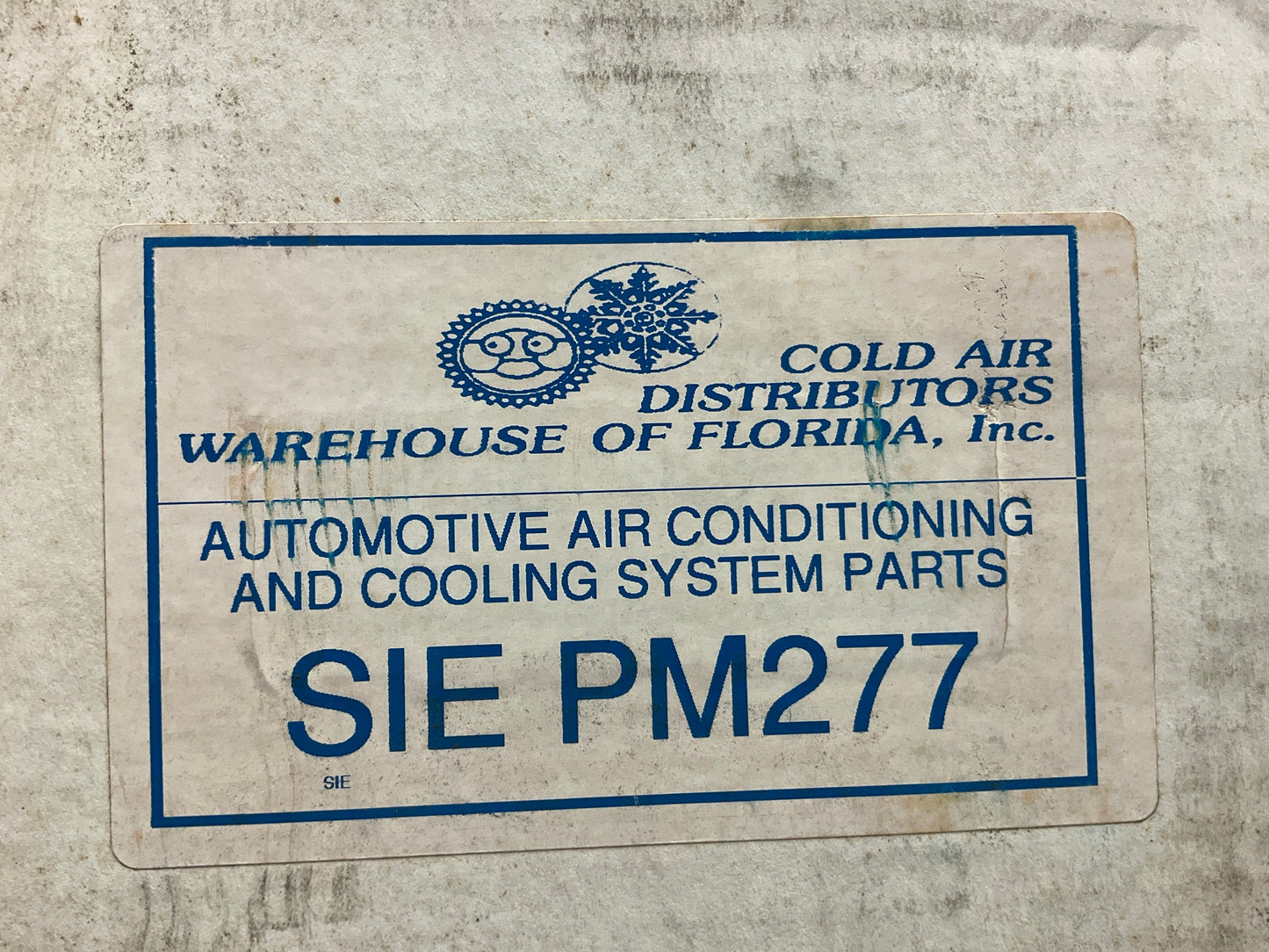 Cold Air Distributors PM277 HVAC Blower Motor
