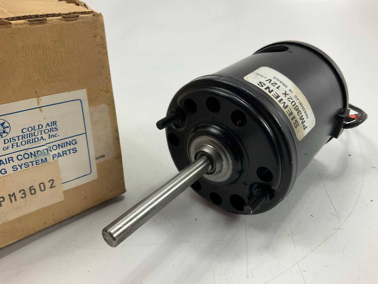 Cold Air Distributors PM3602 HVAC Blower Motor