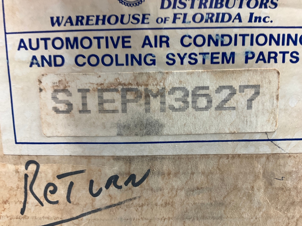 Cold Air Distributors PM3627 Engine Cooling Radiator Fan Motor