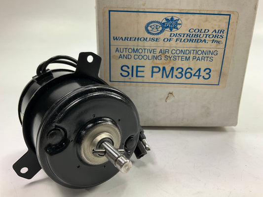 Cold Air Distributors PM3643 Engine Cooling Radiator Fan Motor