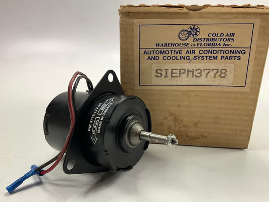Cold Air PM3778 Engine Cooling Radiator Fan Motor For 1983-1987 Mazda 626