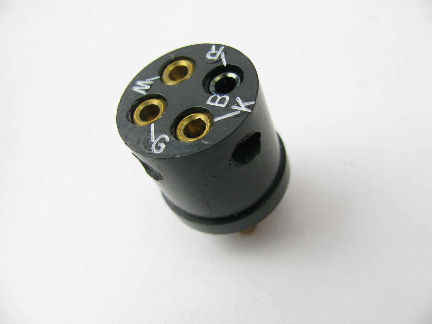 Cole Hersee 1156 4 Pole Trailer Connector Plug 12 AWG Wire
