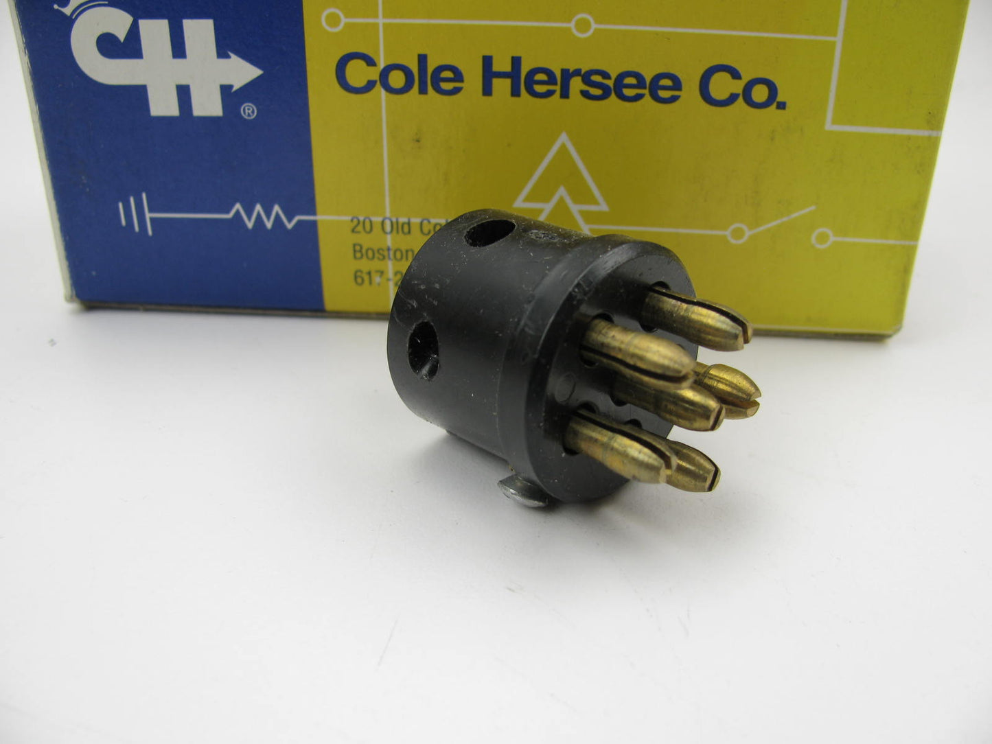 Cole Hersee 1159 6-Pole Socket Interior Straight Body Connector