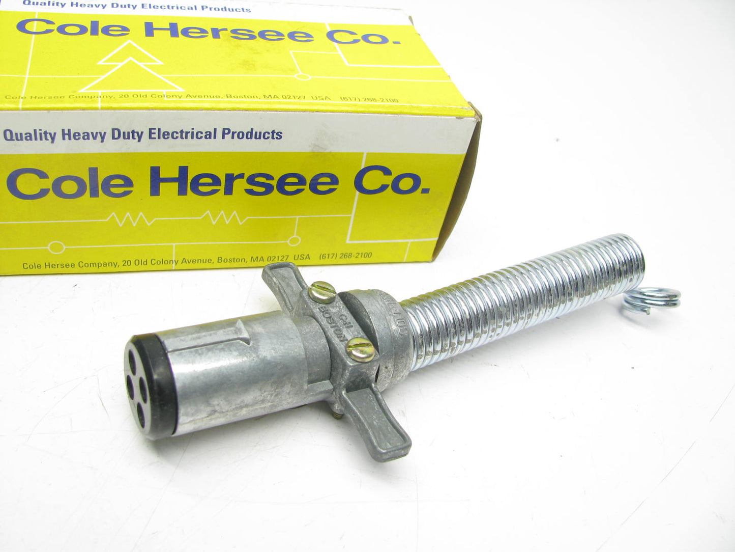 Cole Hersee 1253 Towing & Hauling 4-Pole Round Trailer Plug