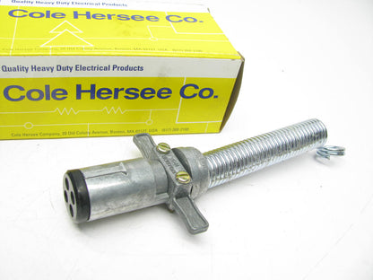 Cole Hersee 1253 Towing & Hauling 4-Pole Round Trailer Plug