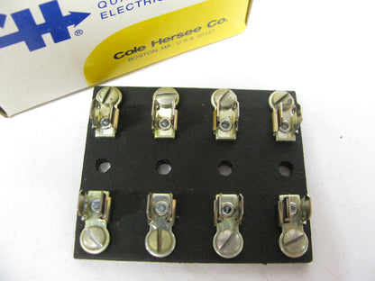 Cole Hersee 4624 Fuse Block Individual Hot Feed Steel 4-Gang
