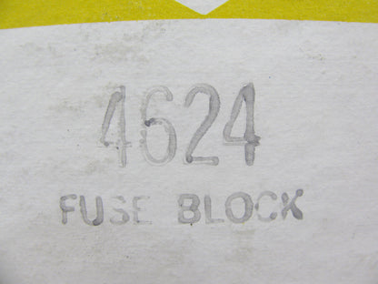 Cole Hersee 4624 Fuse Block Individual Hot Feed Steel 4-Gang