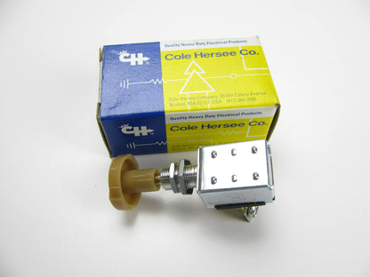 Cole Hersee 5007 SPST  Push-pull Switch 10 Amps 12V  2-terminals