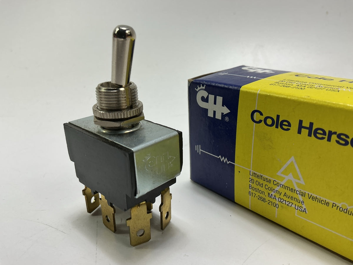 Cole Hersee 55018-BX Heavy Duty DPDT Toggle Switch 55018