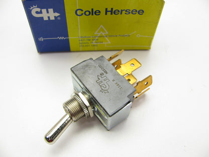 Cole Hersee 55019-BX DPDT Toggle Switch - ON-OFF-ON 12V 25A