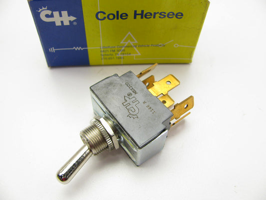 Cole Hersee 55019-BX DPDT Toggle Switch - ON-OFF-ON 12V 25A