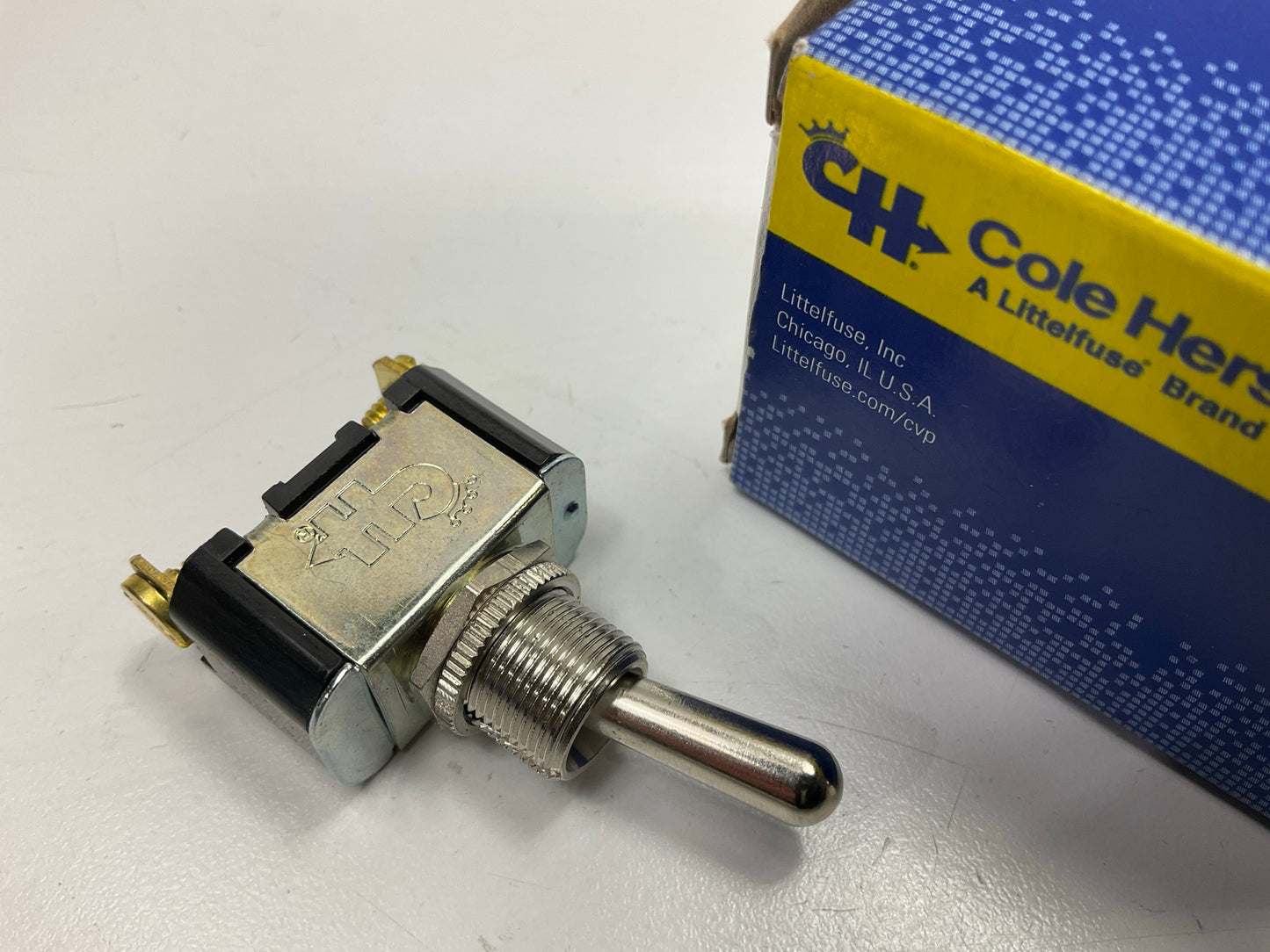 Cole Hersee 55020-BX Toggle Switch - SPST Mom On-Off, 25A At 12V, 15A At 24V