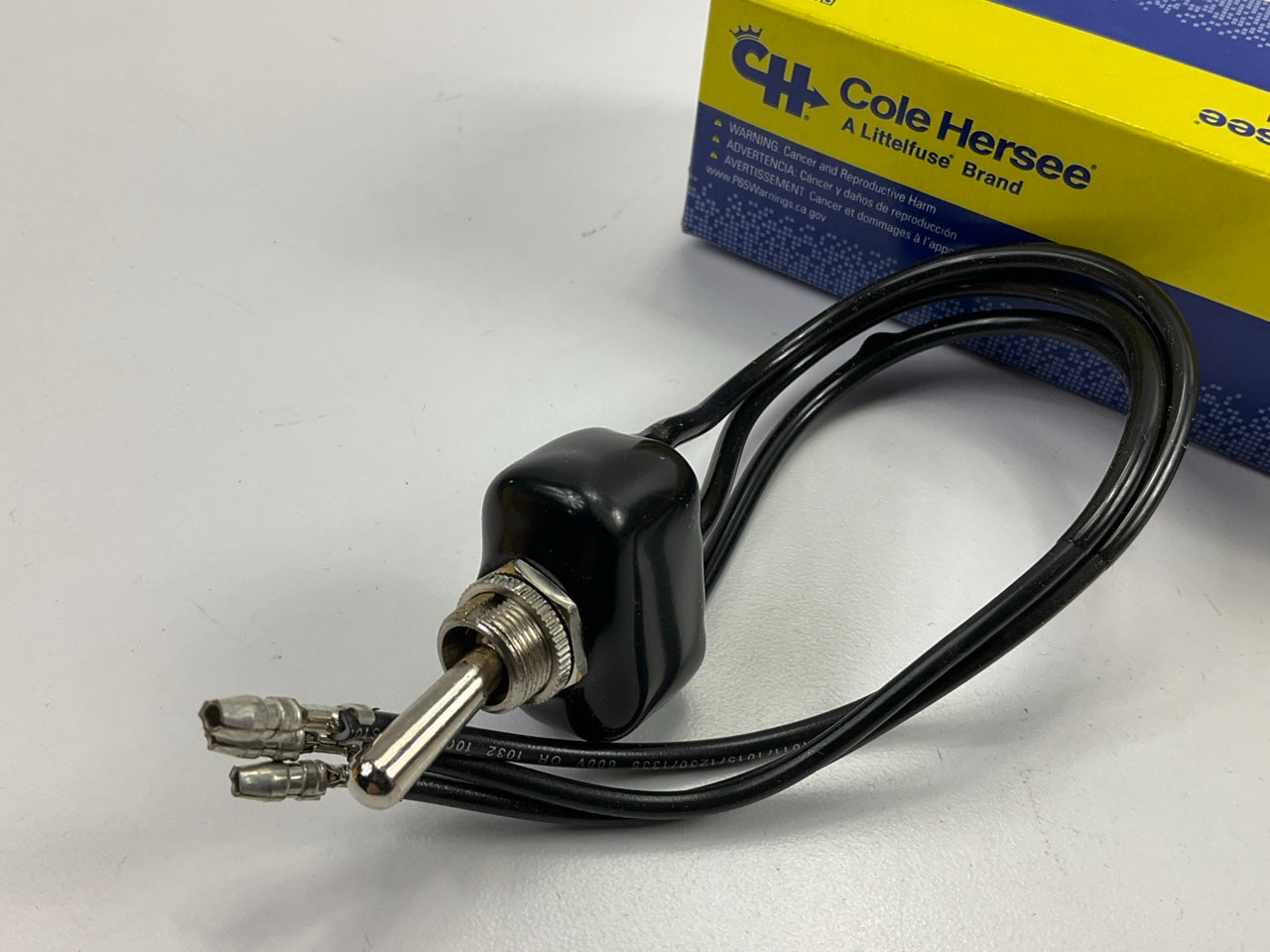 Cole Hersee 55036-BX SPDT Toggle Switch - On-Off-On - PVC Coated