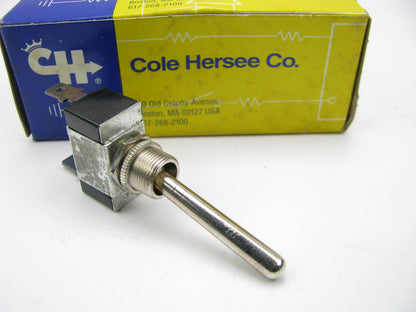Cole Hersee 55055 Toggle Switch - SPST, On-Off (maintained), 12VDC, 0.25 In Tab