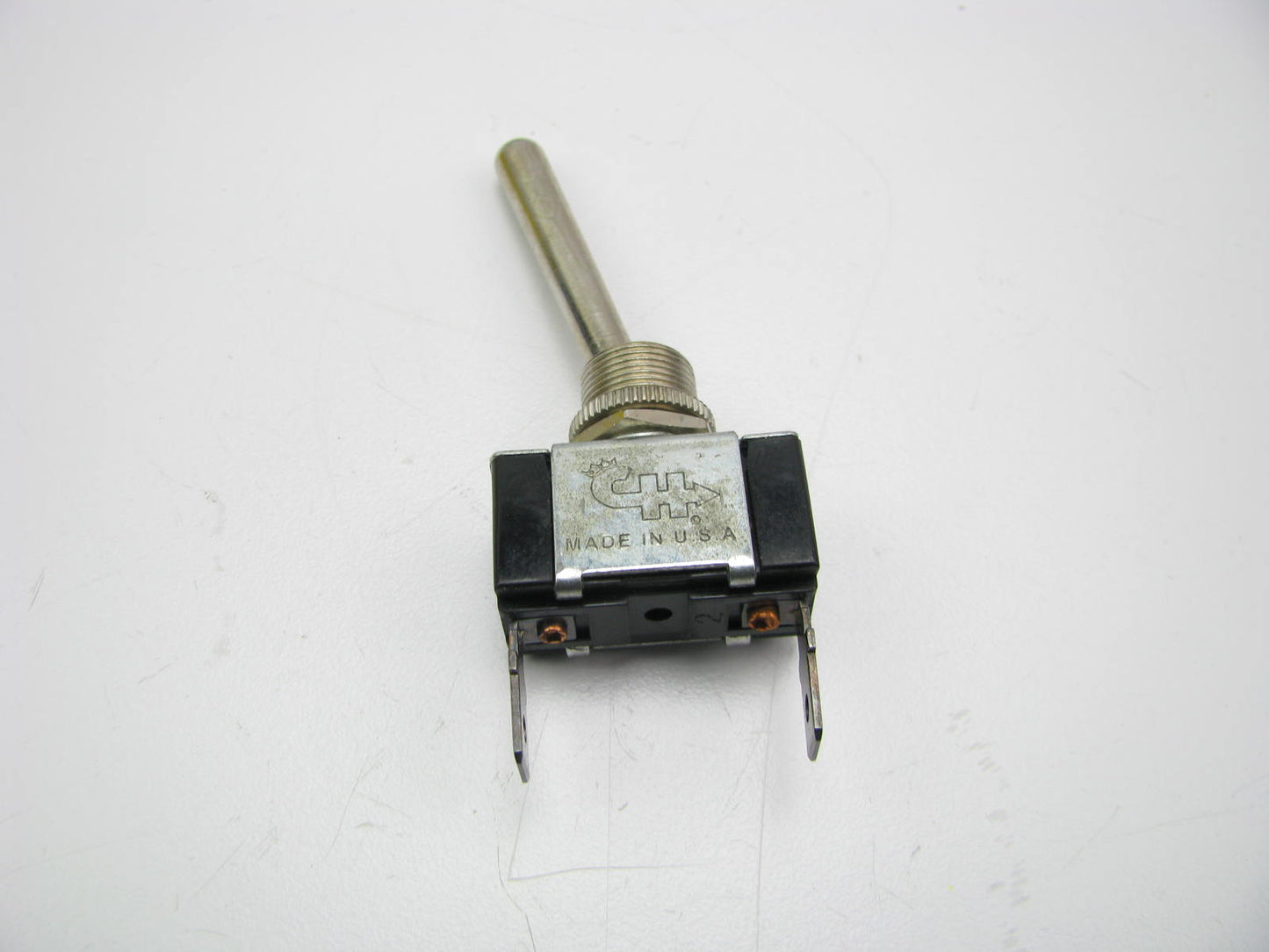Cole Hersee 55055 Toggle Switch - SPST, On-Off (maintained), 12VDC, 0.25 In Tab