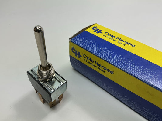 Cole Hersee 55064-BX 3 Position Toggle Switch On-Off-On Toggle Switch, DPDT