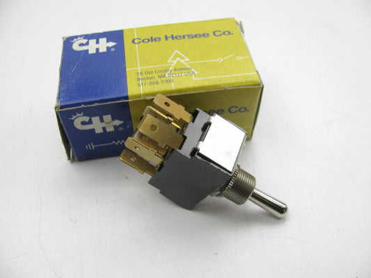 Cole Hersee 55081 Universal Toggle Switch - DPDT MOM ON/OFF/ON 6 Blade