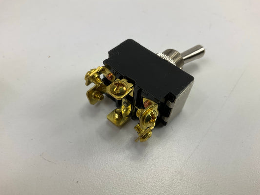 PAIR - Cole Hersee 5590-BX DPDT On-On Toggle Switch, 10 Amp, 6 Terminals