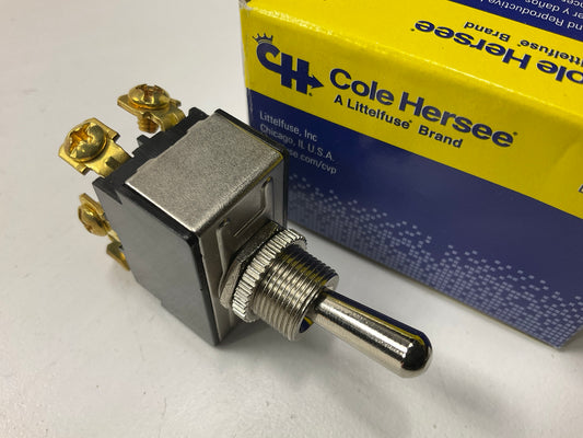 Cole Hersee 5590-BX DPDT On-On Toggle Switch, 10 Amp, 6 Terminals
