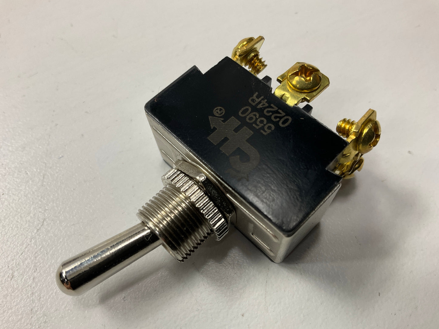 Cole Hersee 5590-BX DPDT On-On Toggle Switch, 10 Amp, 6 Terminals
