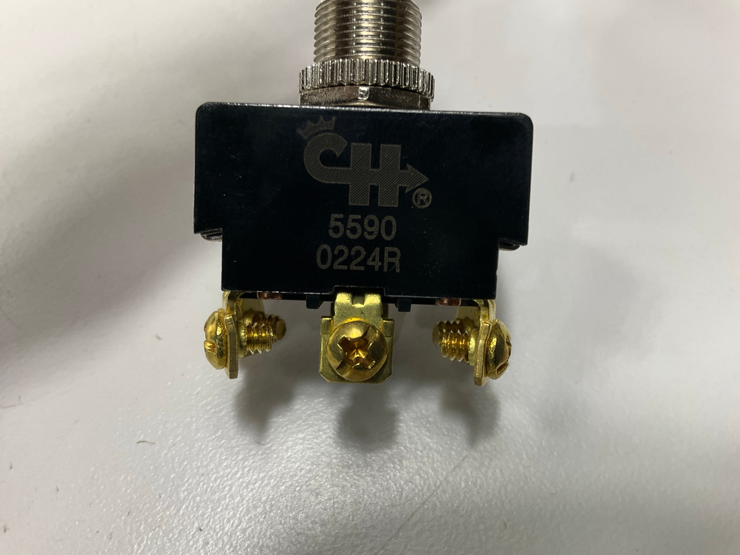 Cole Hersee 5590-BX DPDT On-On Toggle Switch, 10 Amp, 6 Terminals